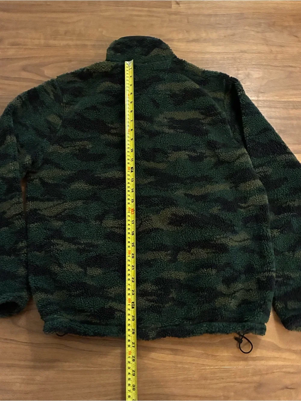 Carhartt Men's Green Camo Sherpa Half-Zip Pullover